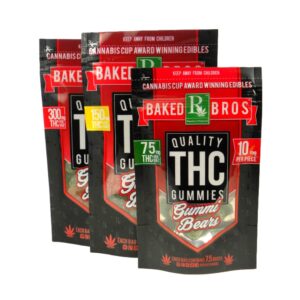 BAKED BROS Baked Bros Gummie Bears 300mg