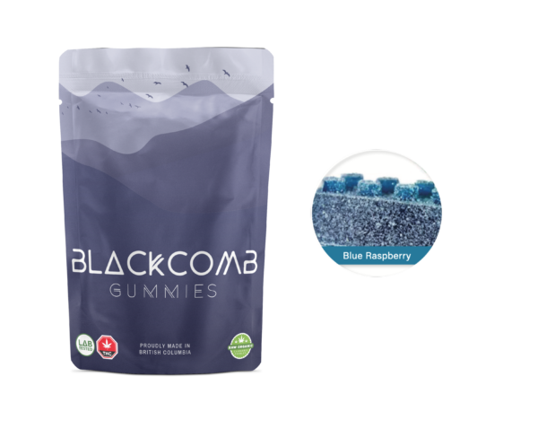 Blackcomb - Frosted Blue Raspberry Gummies