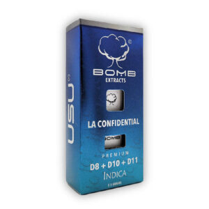 BOMB EXTRACTS (D8, D10, D11) DISPOSABLE VAPE LA CONFIDENTIAL - INDICA