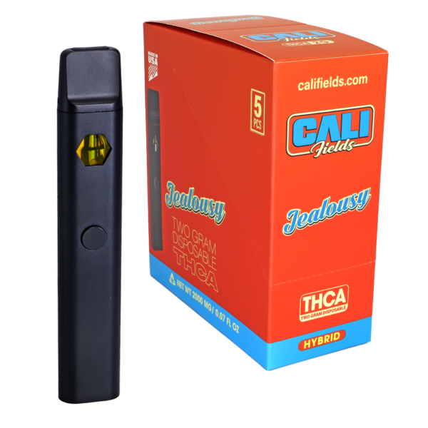 Cali Fields 2 Gram THC-A Disposable Vape Jealousy (Hybrid)