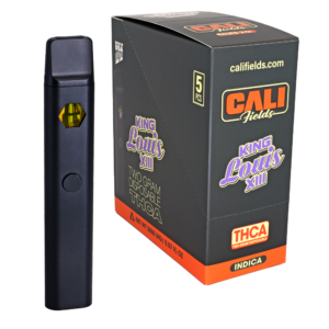 Cali Fields 2 Gram THC-A Disposable Vape King Louis XIII (Indica)