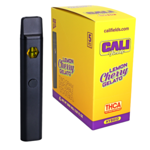 Cali Fields 2 Gram THC-A Disposable Vape Lemon Cherry Gelato (Hybrid)