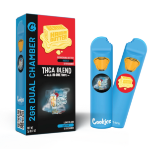 COOKIES 2g Dual Chamber THCA Vape Pen | Berniehana Butter & Long Island