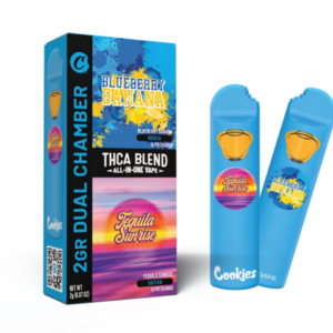 COOKIES 2g Dual Chamber THCA Vape Pen | Tequila Sunrise & Blueberry Banana