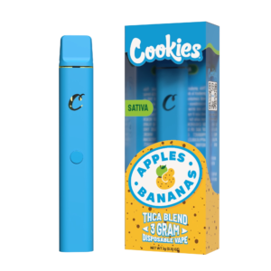 Cookies THC-A Blend Disposable vape 3G Apple And Banana sativa
