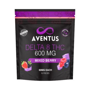 DELTA 8 THC INFUSED GUMMIES MIXED BERRY 600mg