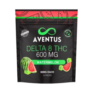 DELTA 8 THC INFUSED GUMMIES WATERMELON 600mg