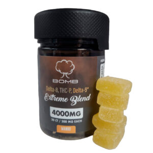 EXTREME BLEND DELTA-8, THC-P, DELTA-9 4000MG MANGO