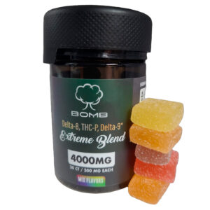 EXTREME BLEND DELTA-8, THC-P, DELTA-9 4000MG MIX FLAVORS