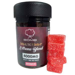 EXTREME BLEND DELTA-8, THC-P, DELTA-9 4000MG WATERMELON
