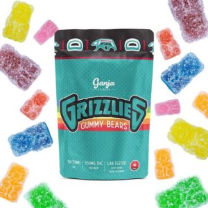 Ganja Grizzlies - Assorted Flavour Sour Gummy Bears