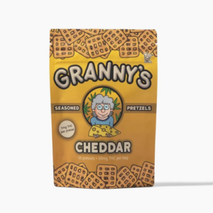 Granny's Cheddar THC Pretzels | 50 pieces