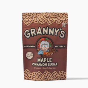 Granny's Maple Cinnamon THC Pretzels | 50 pieces