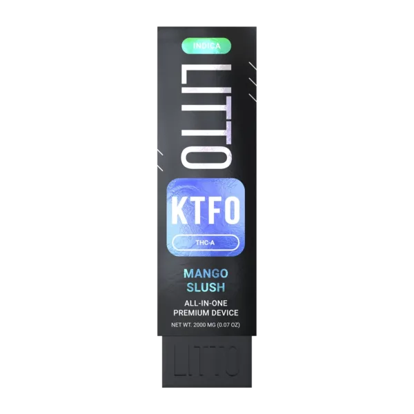 LITTO All in One Device KTFO Indica THCA Mango Slush 2G