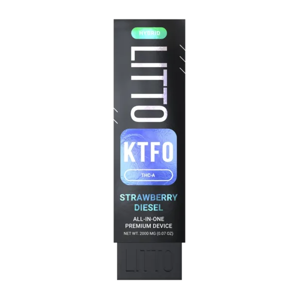 LITTO All in One Device KTFO Indica THCA Strawberry Diesel 2G