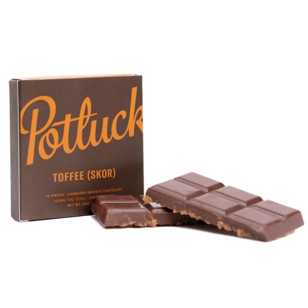 Potluck - Toffee Chocolate Bar