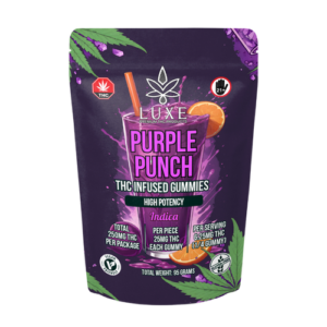 Purple Punch THC-Infused Indica Gummies