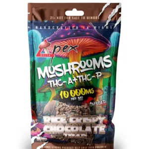 Rice Crispy Chocolate Treats Mushroom THC-A + THC-P 10,000mg