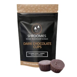 Shroomies - Dark Chocolate Cups