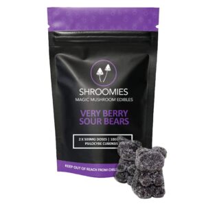 Shroomies - Very Berry Sour Gummy Bears