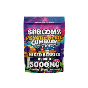Shroomz Psychedelic THC Liquid Diamond Gummies - 5000MG Mixed berries Hybrid