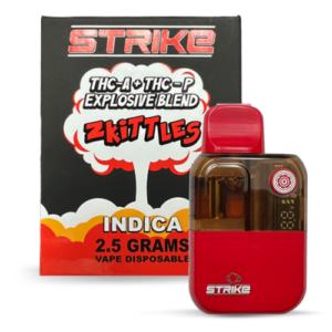 strike 2.5g disposable indica zkittles