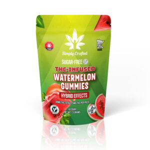 Sugar-Free THC Infused Watermelon Gummies | 10 pack