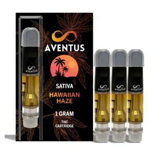 THC HAWAIIAN HAZE Full Spectrum 510 Thread Vape Cartridge 1000mg 1 gram