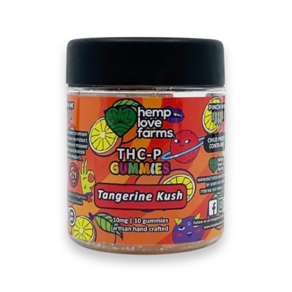THC-P Gummies - 10mg tangerine Kush