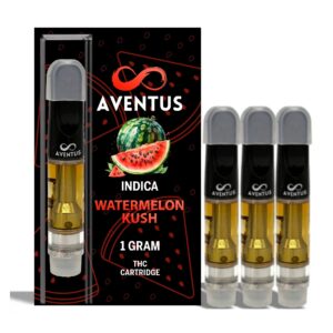 THC WATERMELON KUSH Full Spectrum 510 Thread Vape Cartridge 1000mg 1 gram