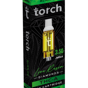 Torch Alien OG THC-A Live Resin Diamonds 510 Cartridge 3.5G INDICA