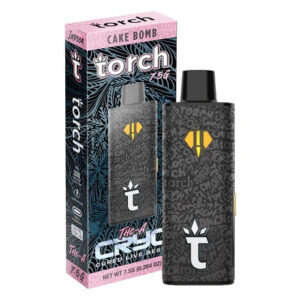 Torch CRYO THC-A Cured Live Resin 7.5G Cake Bomb Indica