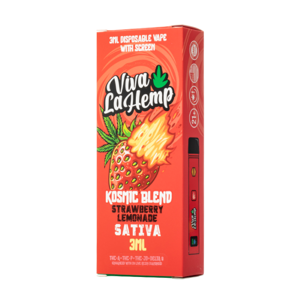 Viva La Hemp Kosmic Blend Disposable 3G Strawberry Lemonade (Sativa)